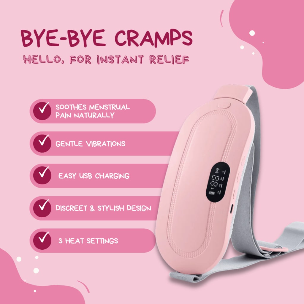 Portable Menstrual Cramps Relief Heating Belt