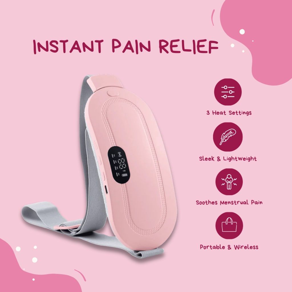 Portable Menstrual Cramps Relief Heating Belt