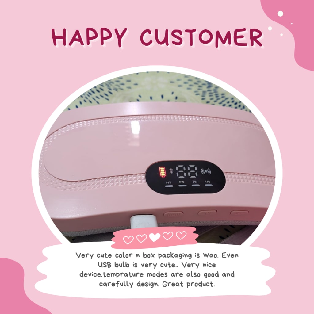 Portable Menstrual Cramps Relief Heating Belt